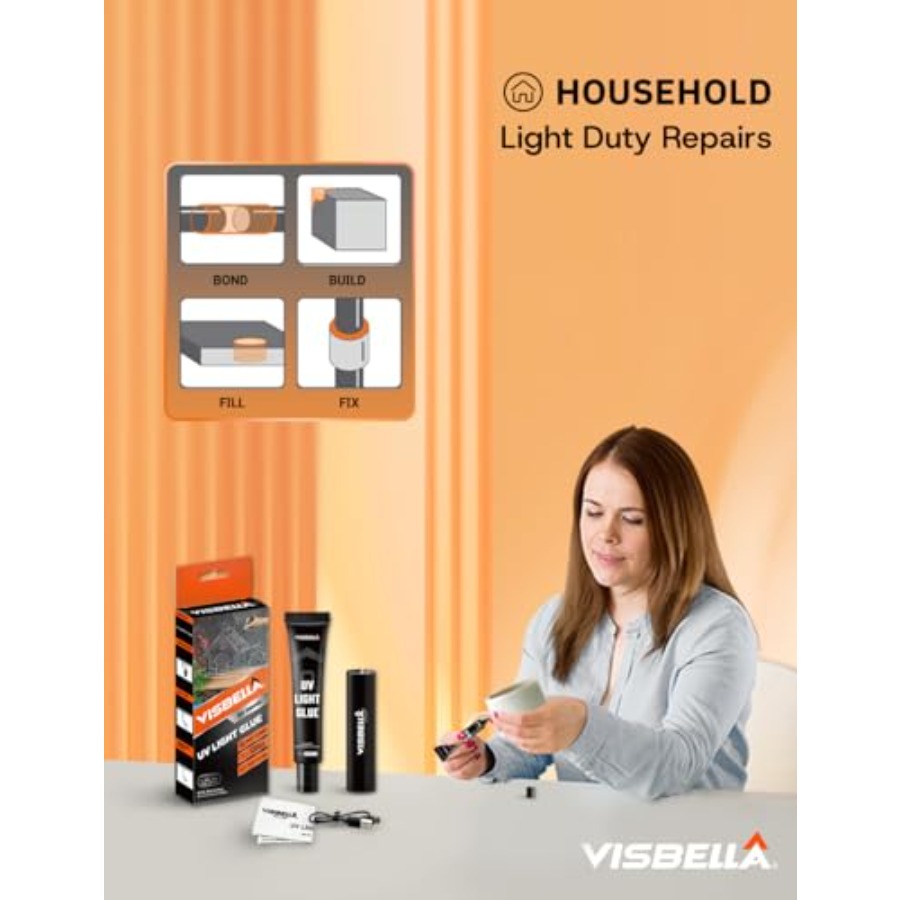UV Light Glue Resin Kit with L - Liquid Uv Glue Kit avaliação e preço