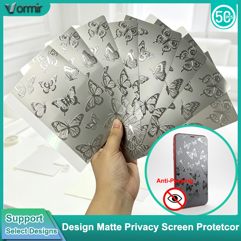 VORMIR 50pcs Matte Privacy Fil - Screen Protector Cutter avaliação e preço