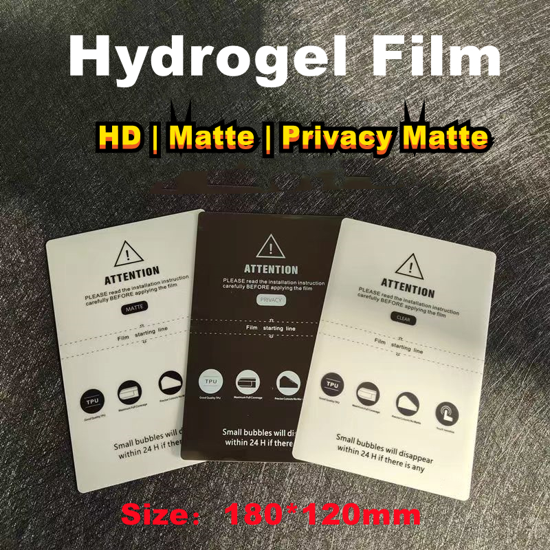 50PCS HD MATTE Privacy Frosted - Screen Protector Cutter avaliação e preço