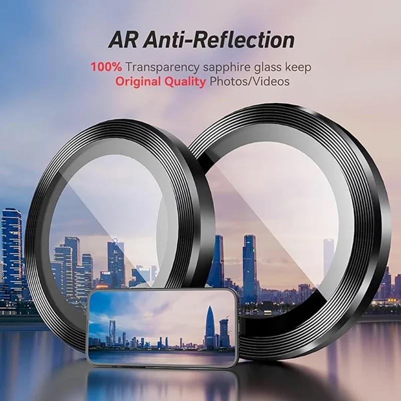 Glitter Camera Lens Protector  - Tempered Glass Screen 9H avaliação e preço