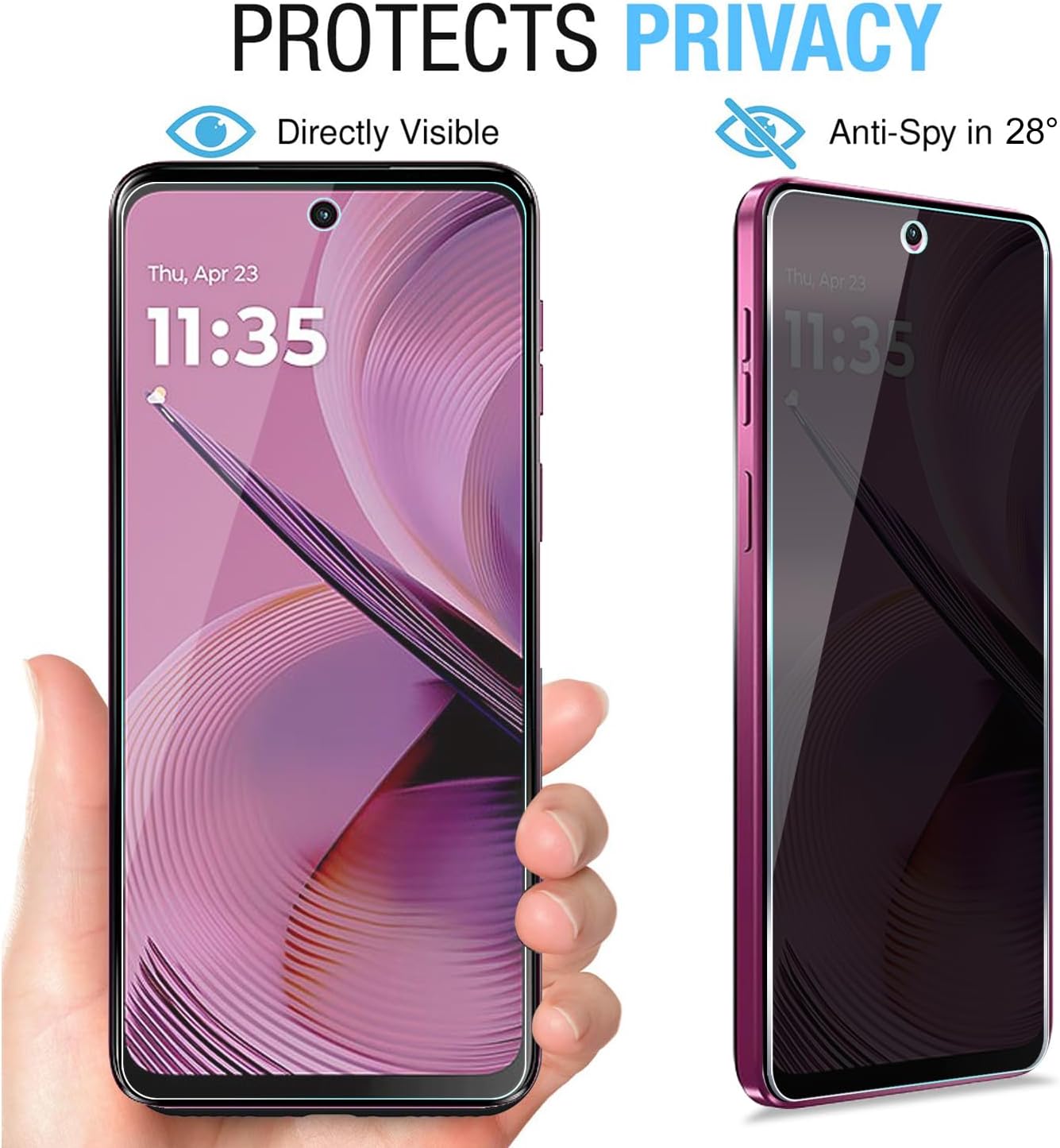 [2 Pack] For Honor 400 Lite/40 - Privacy Filter 2Pack avaliação e preço