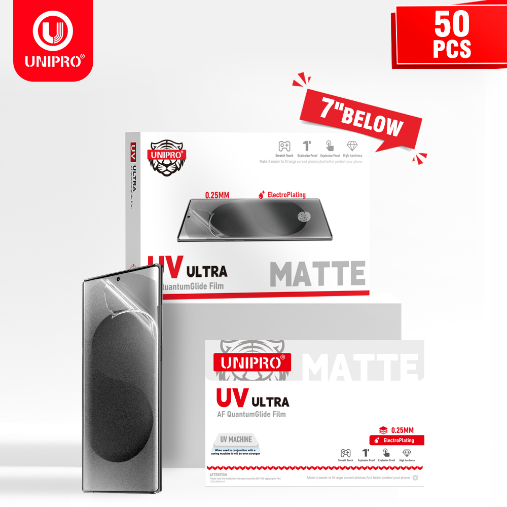 UNIPRO 250um HD MATTE UV Fiber - Screen Protector Cutter avaliação e preço