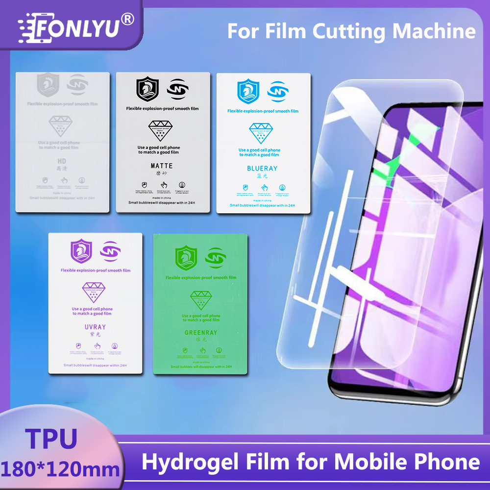 FONLYU Purple Light UV Ray Blu - Screen Protector Cutter avaliação e preço