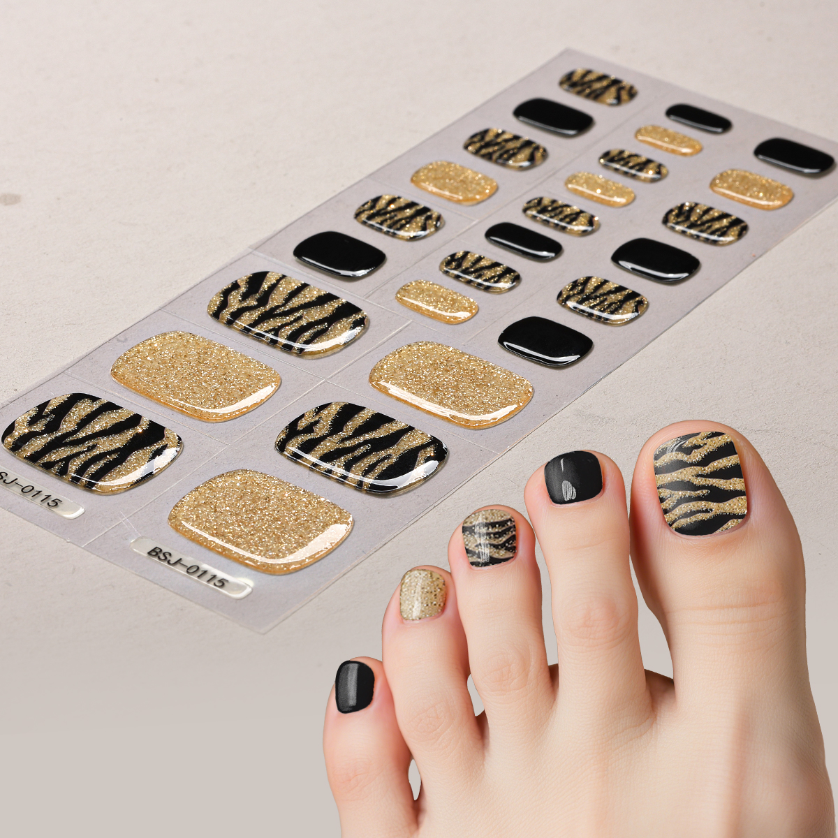 26Tips Leopard Semi Cured Gel  - Full Cover Adhesive avaliação e preço