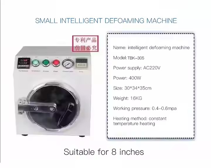 TBK 105 205 Smart Autoclave Bu - Air Bubble Remover avaliação e preço