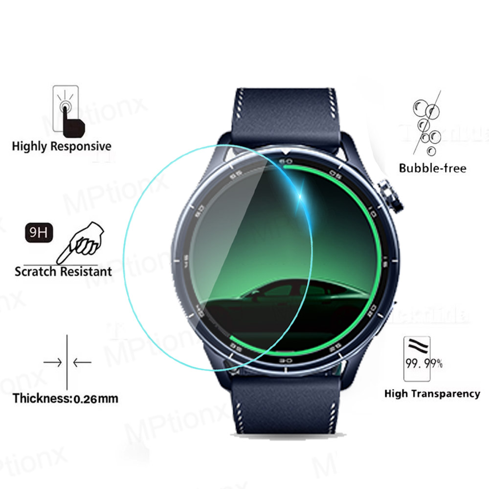 Tempered Glass for Xiaomi Watc - Smartwatch Screen Film avaliação e preço