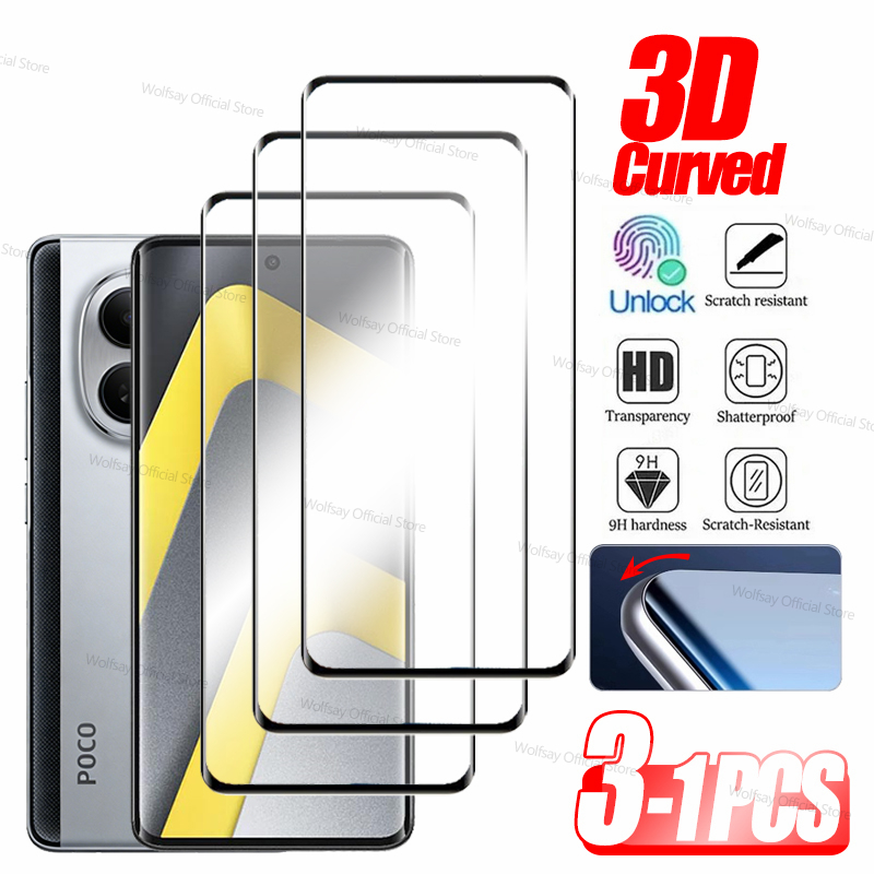 3/2/1 PCS 3D Curved Edge Glass - Curved Edge Screen avaliação e preço