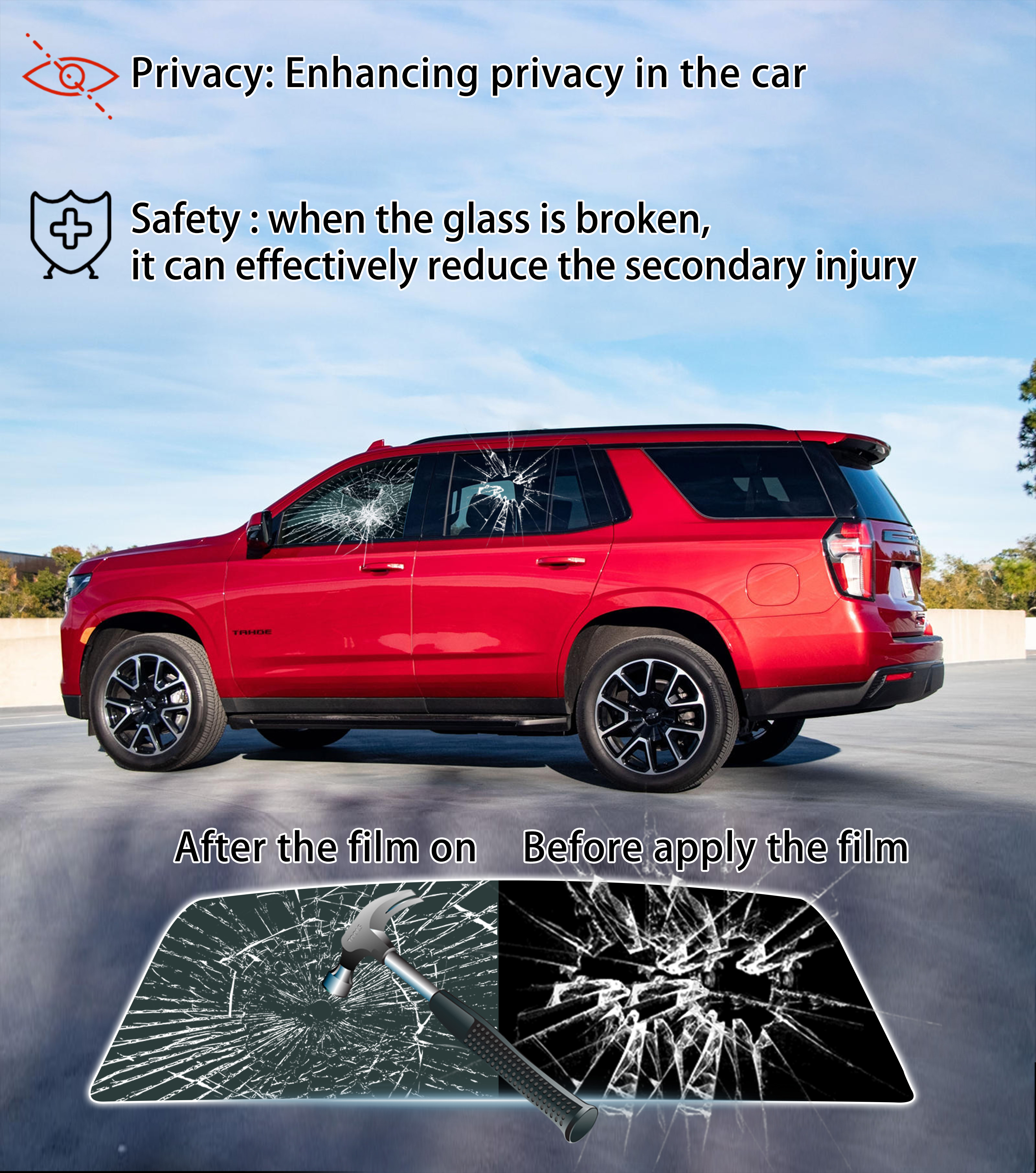 Precut Window Tint Car for Che - Glass Protector Auto avaliação e preço