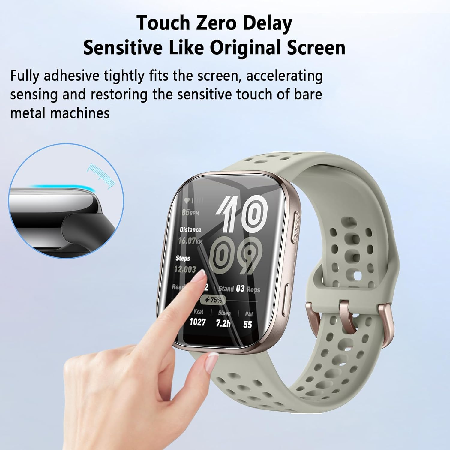 Screen Protector for Amazfit b - Smartwatch Screen Film avaliação e preço