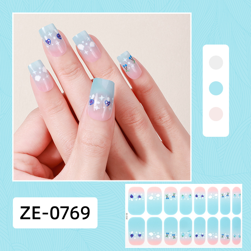 16Tips Full Cover Nail Sticker - Full Cover Adhesive avaliação e preço