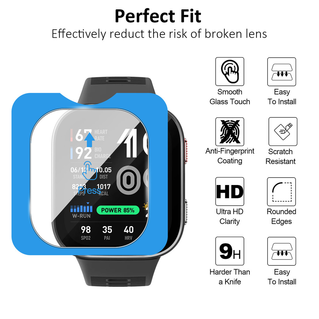 1-5PCS HD Clear Tempered Glass - Glass Protector Auto avaliação e preço