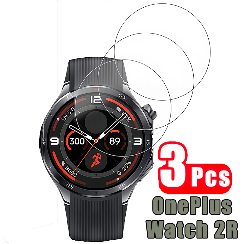3PCS 9H Tempered Glass Screen  - Smartwatch Screen Film avaliação e preço