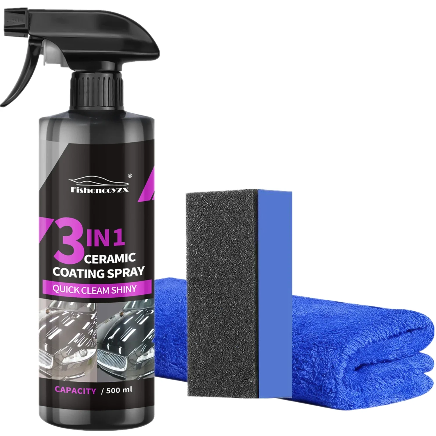 3 in 1 Car Ceramic Liquid Coat - Nano Liquid Coating avaliação e preço